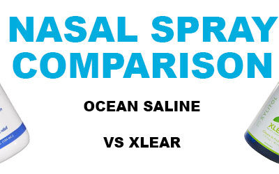Comparison: Ocean Saline Nasal Spray and Xlear Nasal Spray